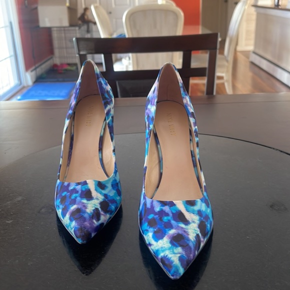 Nine West Colorful Leopard Heels - Picture 2 of 7